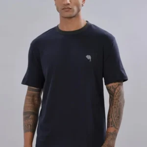 RFS007 || HS Navy || Round Neck Full Sleeve T-Shirt