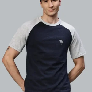 RFS008 || HS Navy || Round Neck Full Sleeve T-Shirt