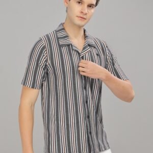 PR3 Shirts 008 – HS Stripes || Half Sleeve Shirt