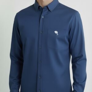 LS 003||AIRFORCE BLUE|| Full Sleeve Shirt