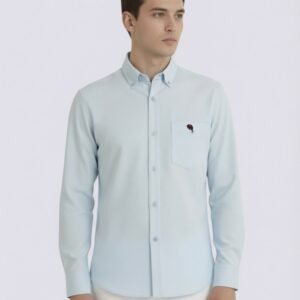 LS 003||ICE BLUE|| Full Sleeve Shirt