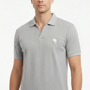PR45|| Grey|| 100% Cotton Polo T-Shirt