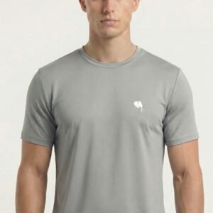 RHSOO2A||LITE GREY|| Round Neck Half Sleeve