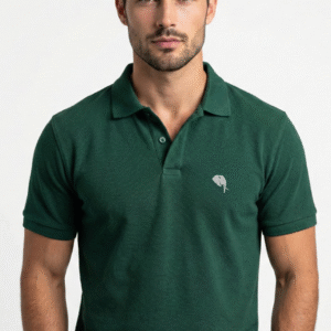 PR46|| GREEN|| 100% Cotton Polo T-Shirt