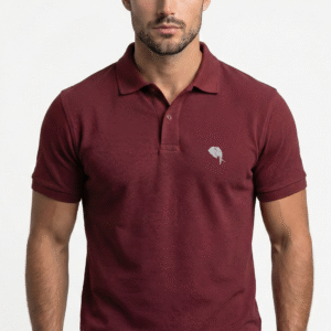 PR46|| MAROON|| 100% Cotton Polo T-Shirt